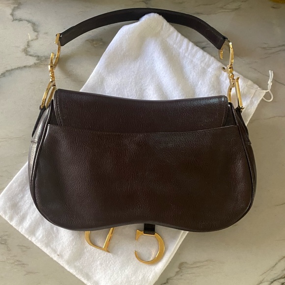 SOLD Dior Double Saddle Leather - Picture 8 of 11